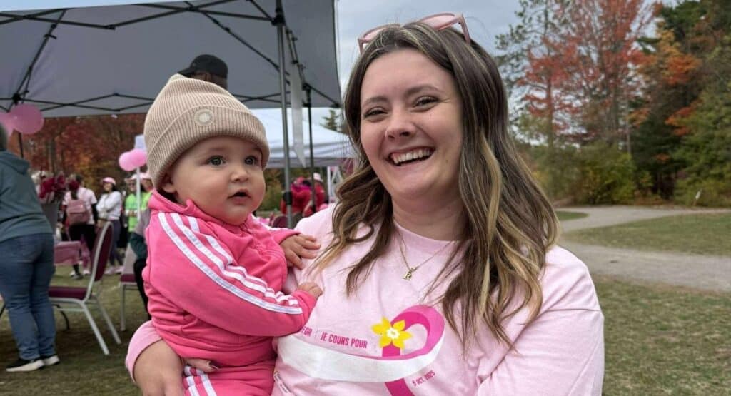 Breanna and her coach