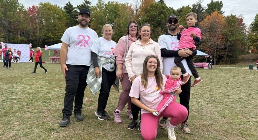 The Brunswick Royal Realty Team in Pink