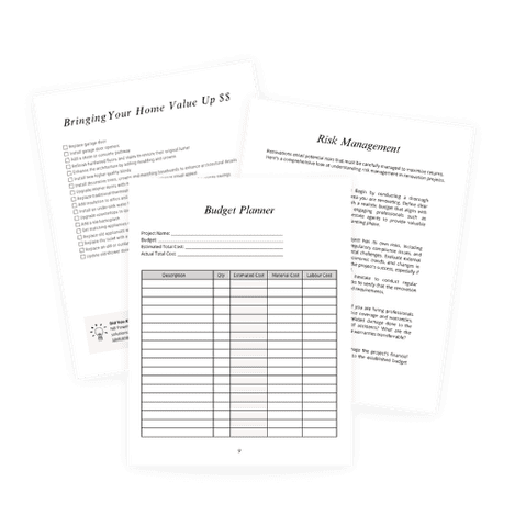 Home value worksheet